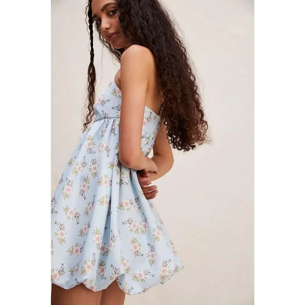 New Free People In A Bubble Mini Dress Size Small
